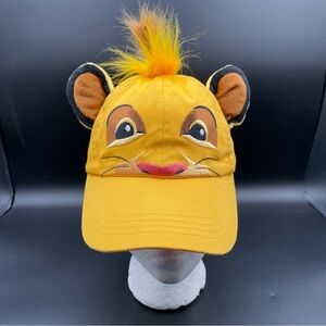 Disney Parks Young Simba The Lion King Youth 54-58CM Tail Ears Hat Cap